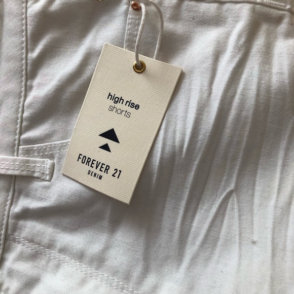 Forever 21 high rise denim shorts us 25 - Picture 3 of 6